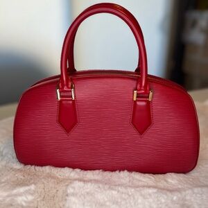 Elegant Red Designer Handbag